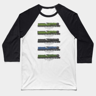 Flying Scotsman 1925-1962 Baseball T-Shirt